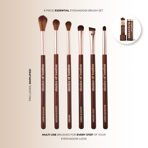Essential 6-Piece Eyeshadow Brush Set