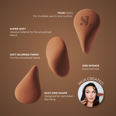 Chocolate Drop Complexion Sponge