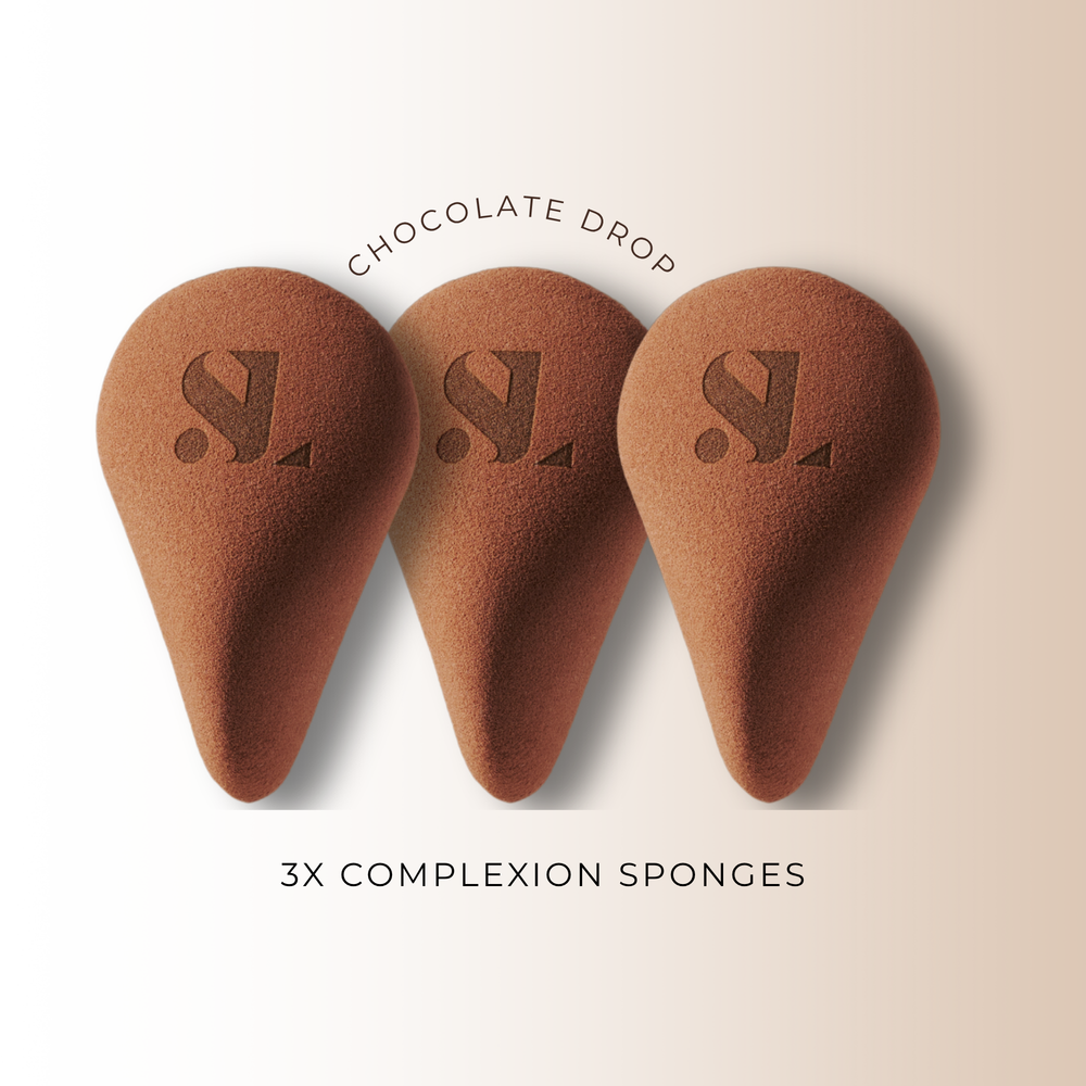 Chocolate Drop Complexion Sponge Trio Bundle